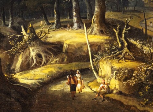 Louis XIV - Wood landscape - Jan Looten ( 1618 - 1681)